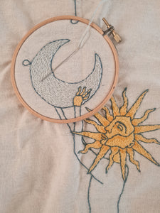 Sunset - Embroidery