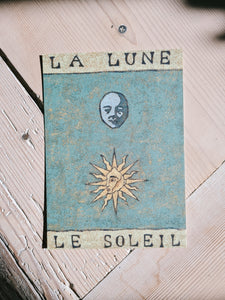 A set of three postcards