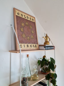 Golden circle - original painting