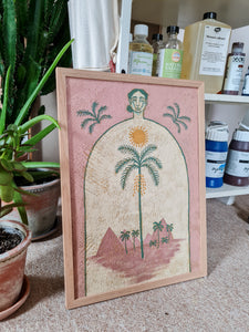 Mother of dates - original painting
