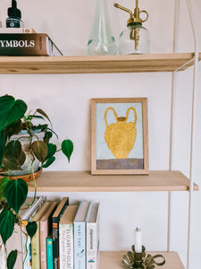 Yellow Vessel - original painting