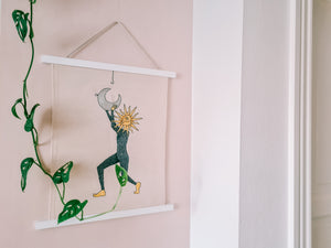 Sunset - Embroidery