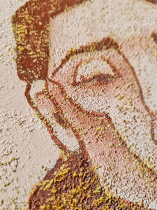 Burnt sienna - original painting