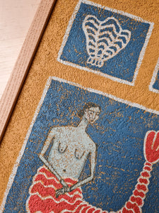 Mythical mosaic I - original painting