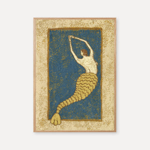Mermaid wall art print, Dancing in the Deep from Sisters of the Sea collection