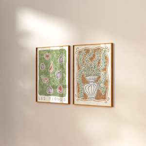 Le Vase - botanical art print