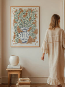 Le Vase - botanical art print