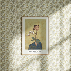 Orchid mama - print