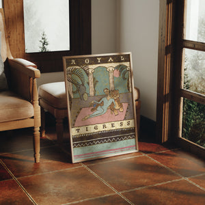 Royal tigress - print
