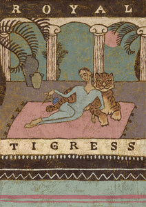 Royal tigress - original painting