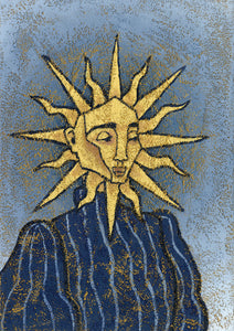Solar goddess - original painting