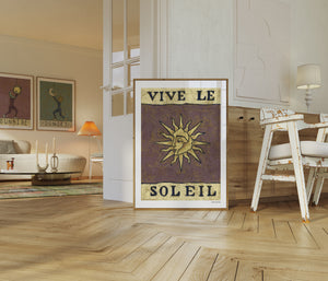 Vive le soleil - print